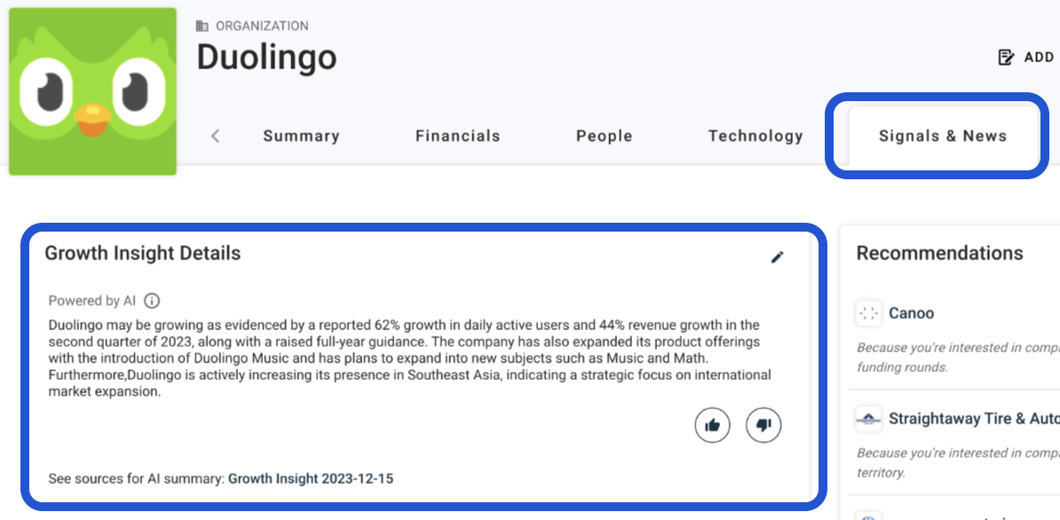 What Are Growth Insights? – Crunchbase | Knowledge Center