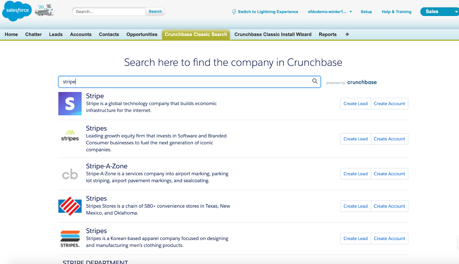 Salesforce Enrichment Deep Dive – Crunchbase | Knowledge Center